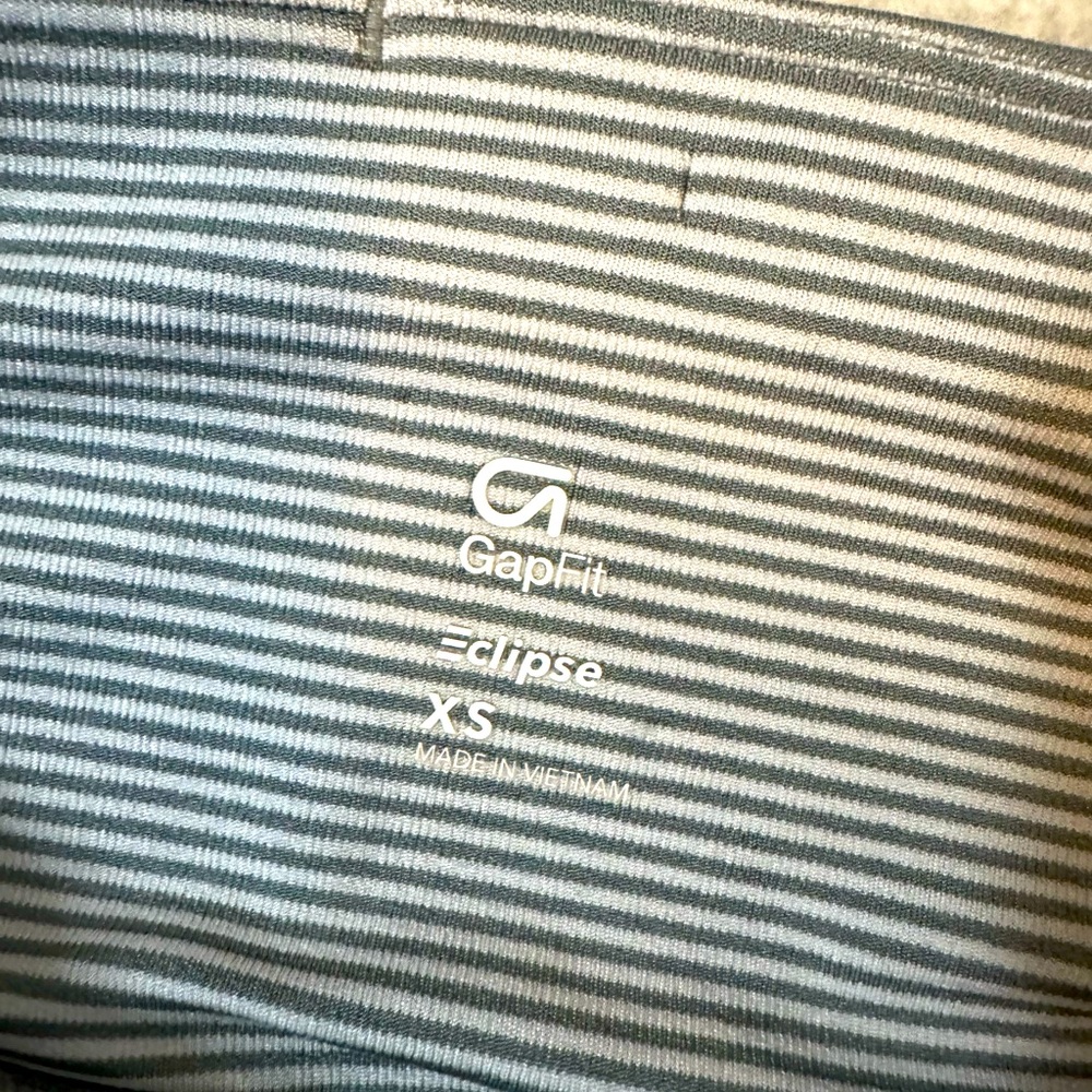 Grey and White sport Gap leggings